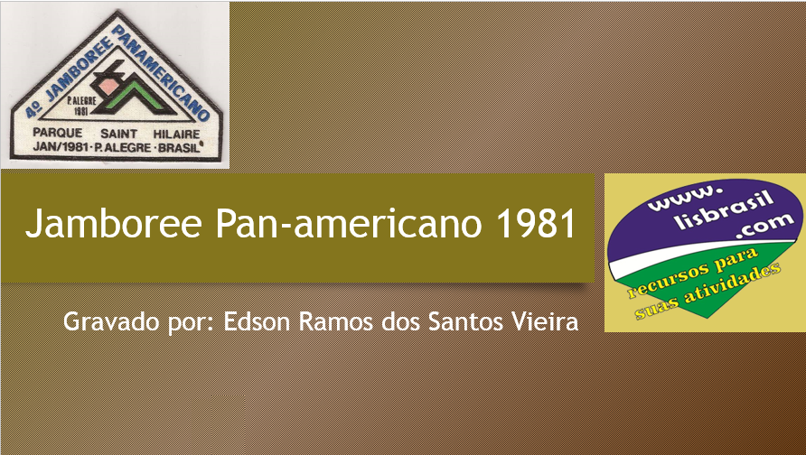 filme do Hino do 4º Jamboree Pan-americano de 1981