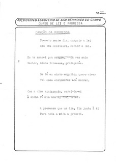 Canção da Promessa