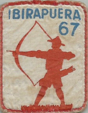 distintivo do Acampamento Demonstrativo do Ibirapuera67