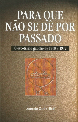 capa do livro: Para que não se dê por passado