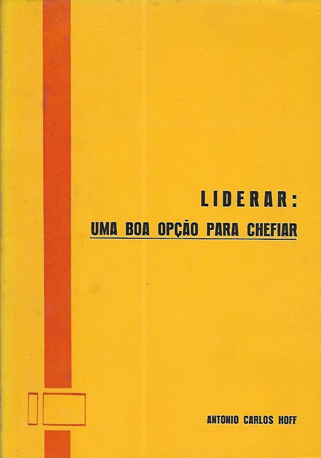 capa do livro: Liderar uma boa opção para chefiar