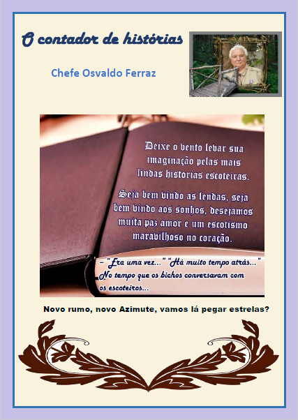 primeiro livro virtual do chefe Osvaldo Ferraz: " O c==Contador de Histórias"
