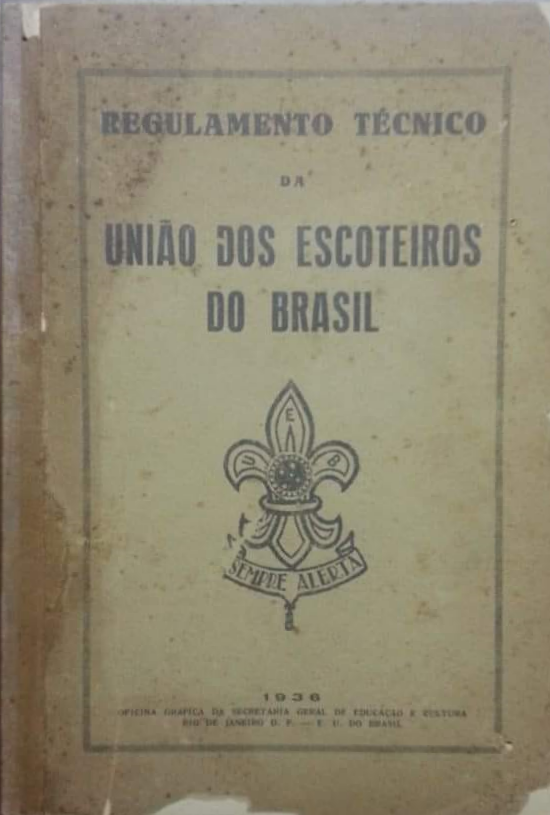 Regulamento Técnico Escoteiro edição de 1936