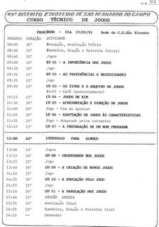 Programa do Curso