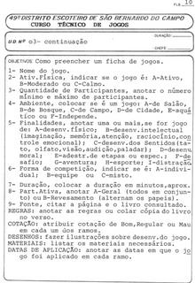 Tipos de jogos e arquivo (continuação)