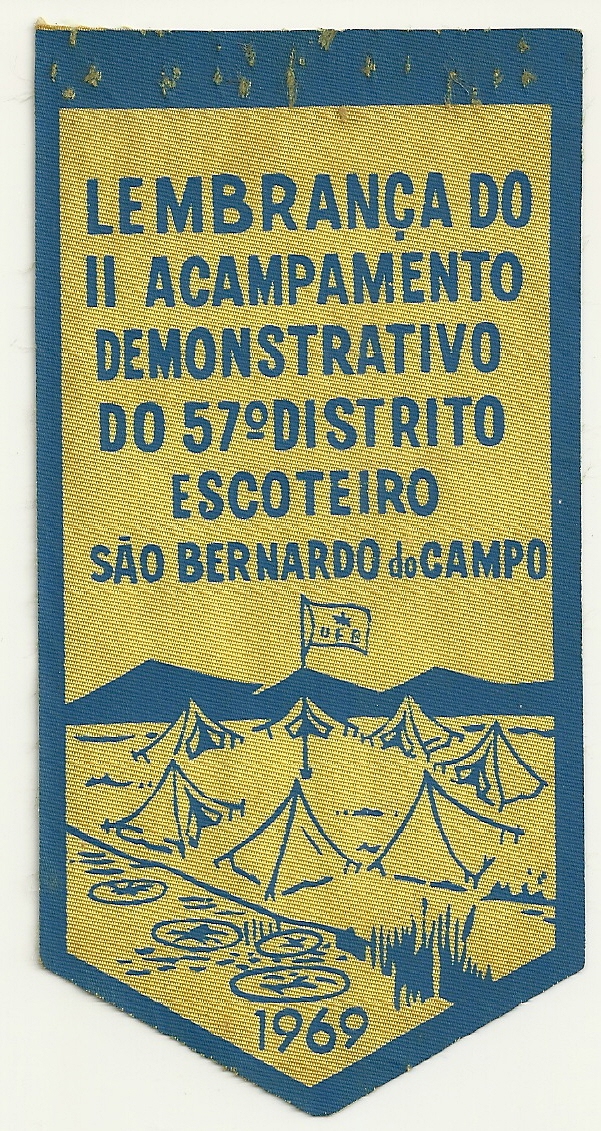 neste acampamento demonstrativo eu já fui como escoteiro