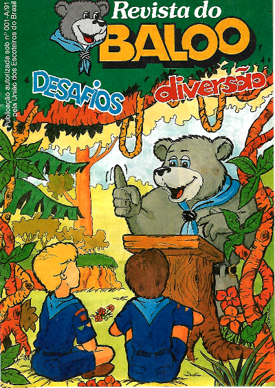 capa da Revista do Baloo