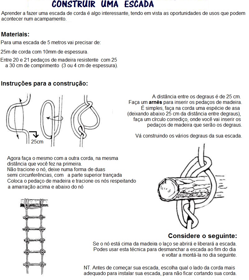 construindo escadas